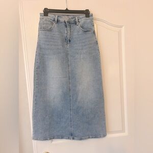 Ankle length RISEN JEANS Skirt